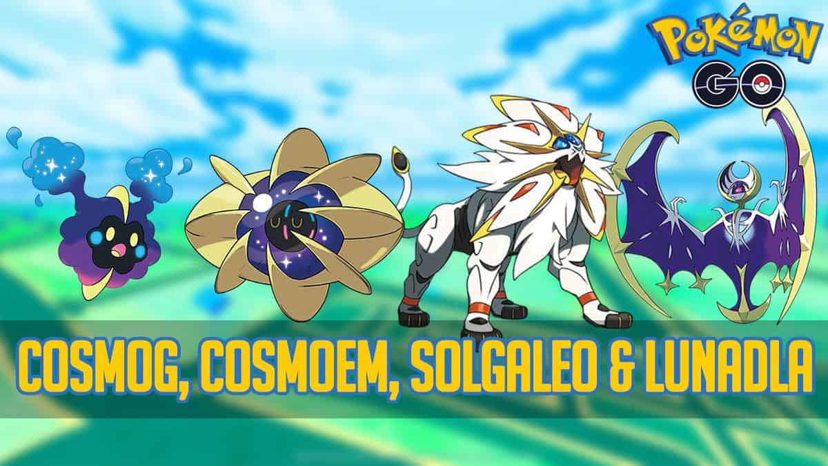 Pokemon Go Cosmoem evolution