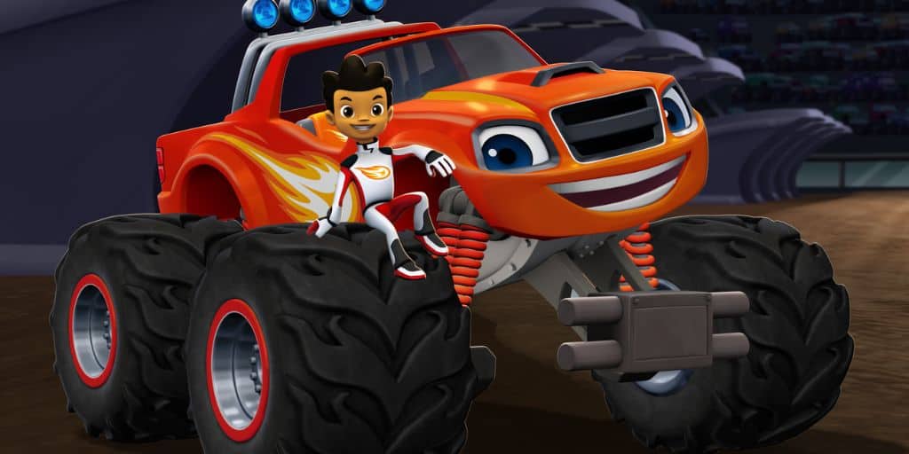 Still from Blaze and the Monster Machines
