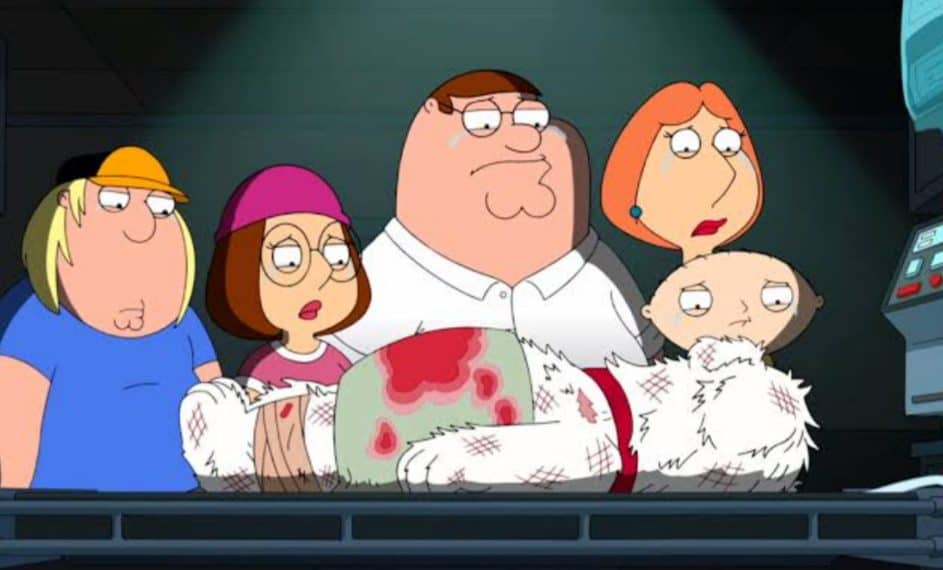 ¿Qué le pasó a Brian Griffin en Family Guy?