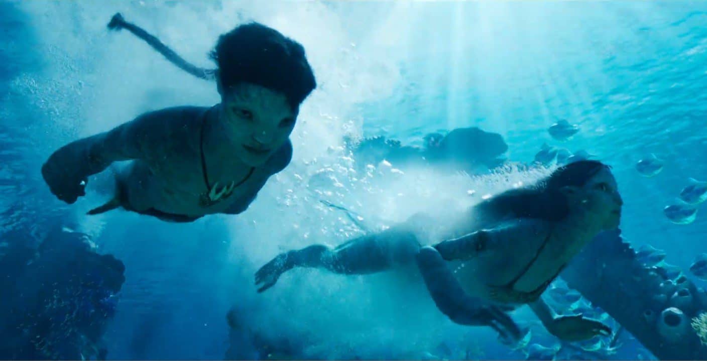 Underwater world in Avatar 2