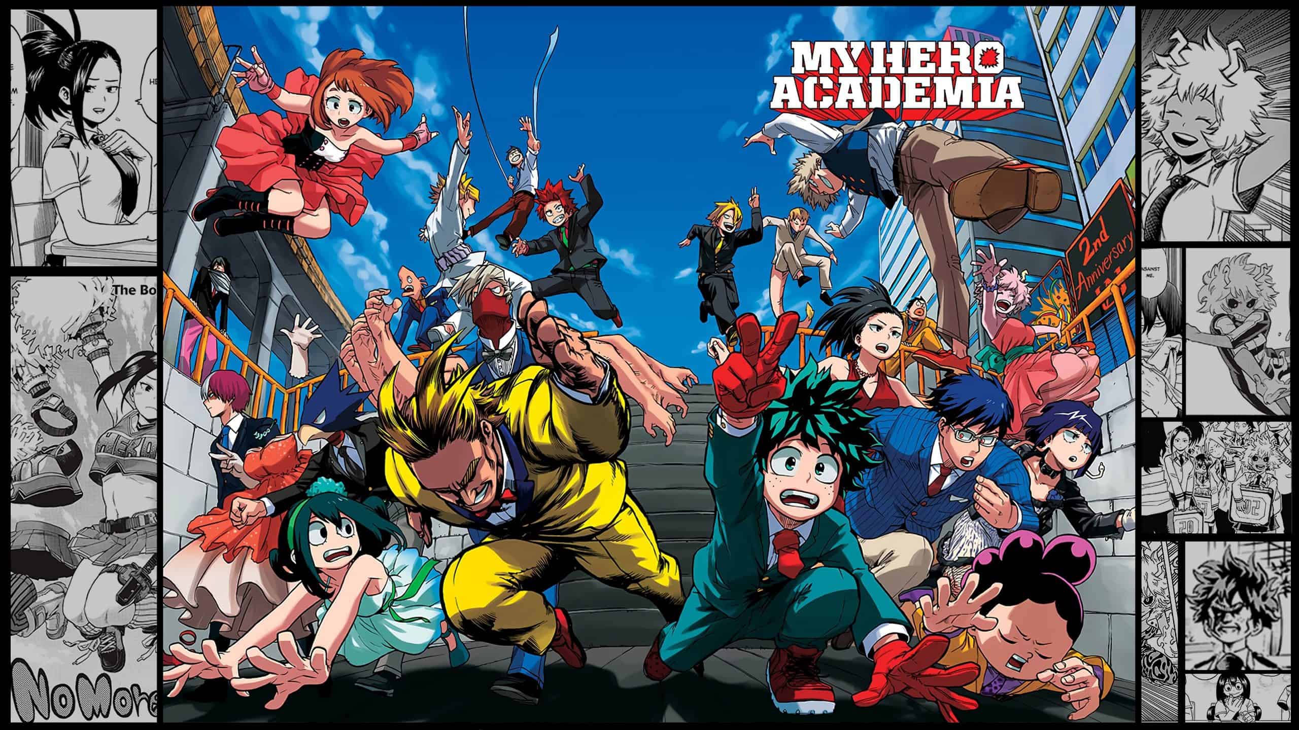 My Hero Academia Poster HD Wallpaper