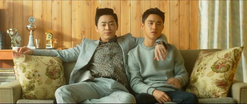 A still from the show "My Annoying Brother"