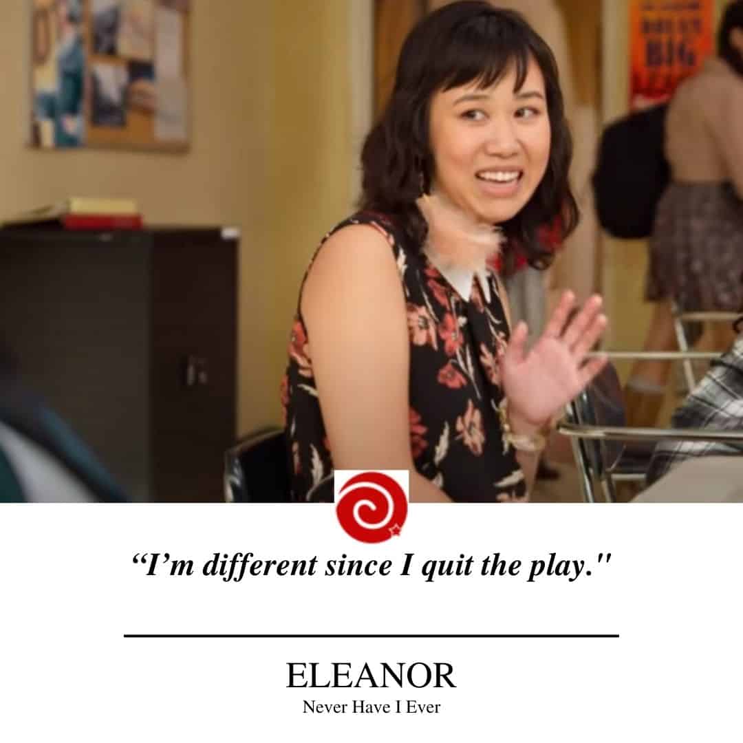 “I’m different since I quit the play. I’m no longer a creative person so I no longer require a colorful appearance.”