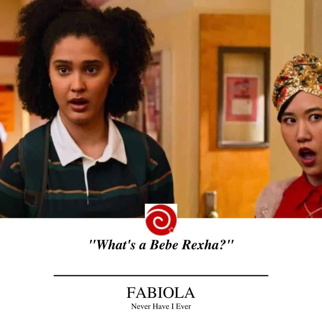 "What's a Bebe Rexha?"