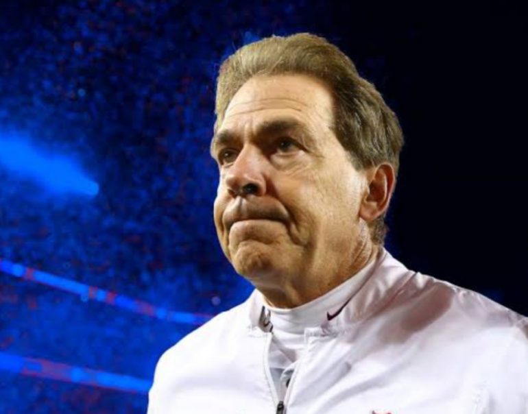 What Happened To Nick Saban's Face? The Legendary Coach Got Injured ...