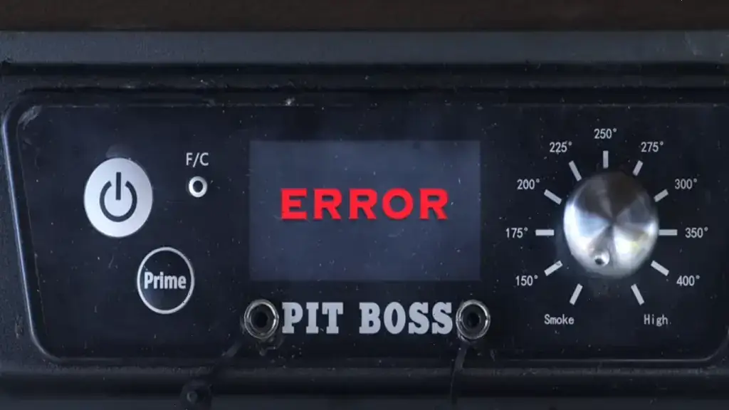 Pit Boss Error Code Erl: How To Fix