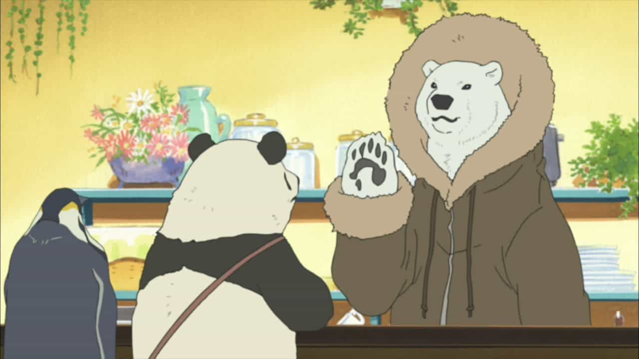 Scene from Polar Bear's cafe