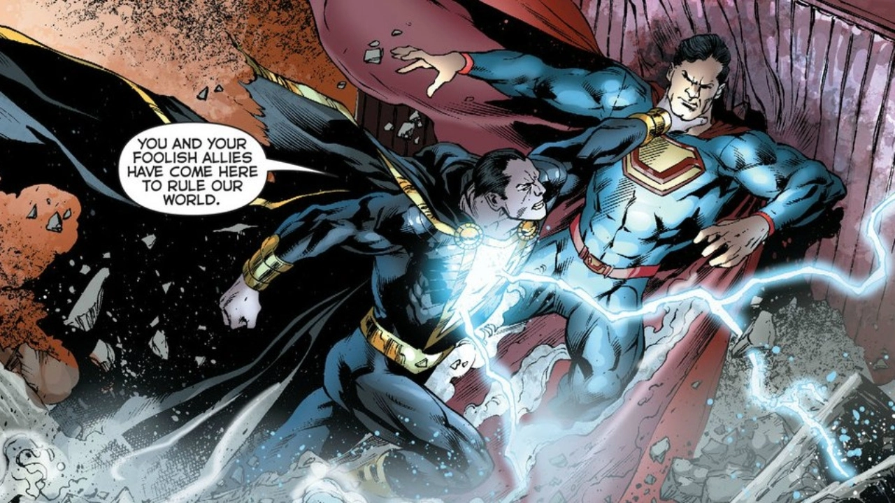 Who Would Win Superman Or Black Adam? In a Superhero Battle