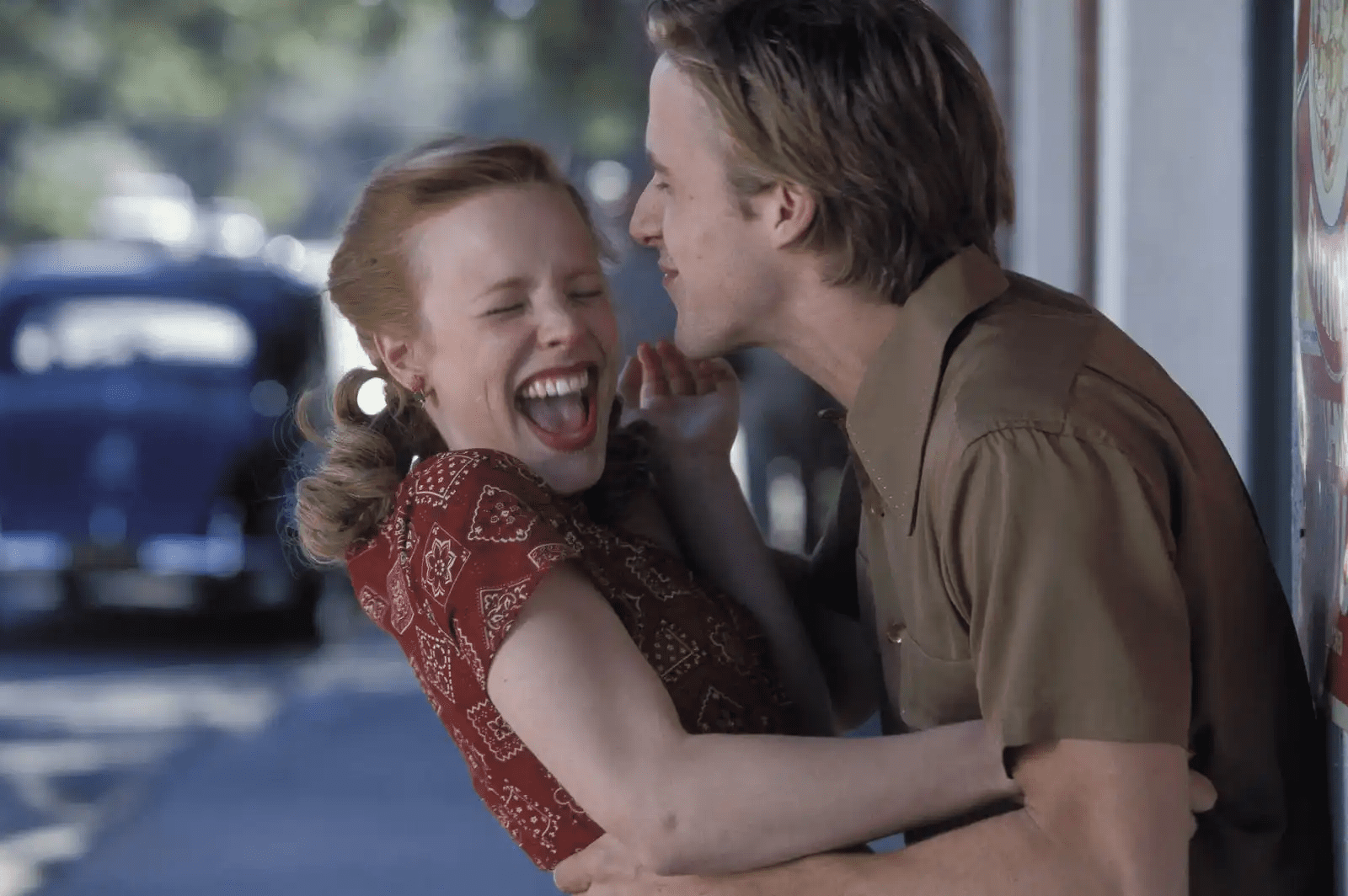 Rachel McAdams and Ryan Gosling in The Notebook