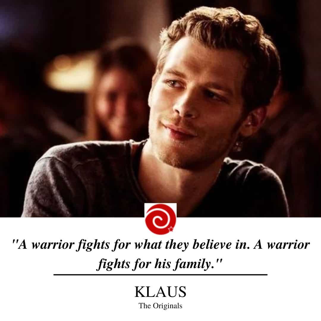 "A warrior fights for what they believe in. A warrior fights for his family."