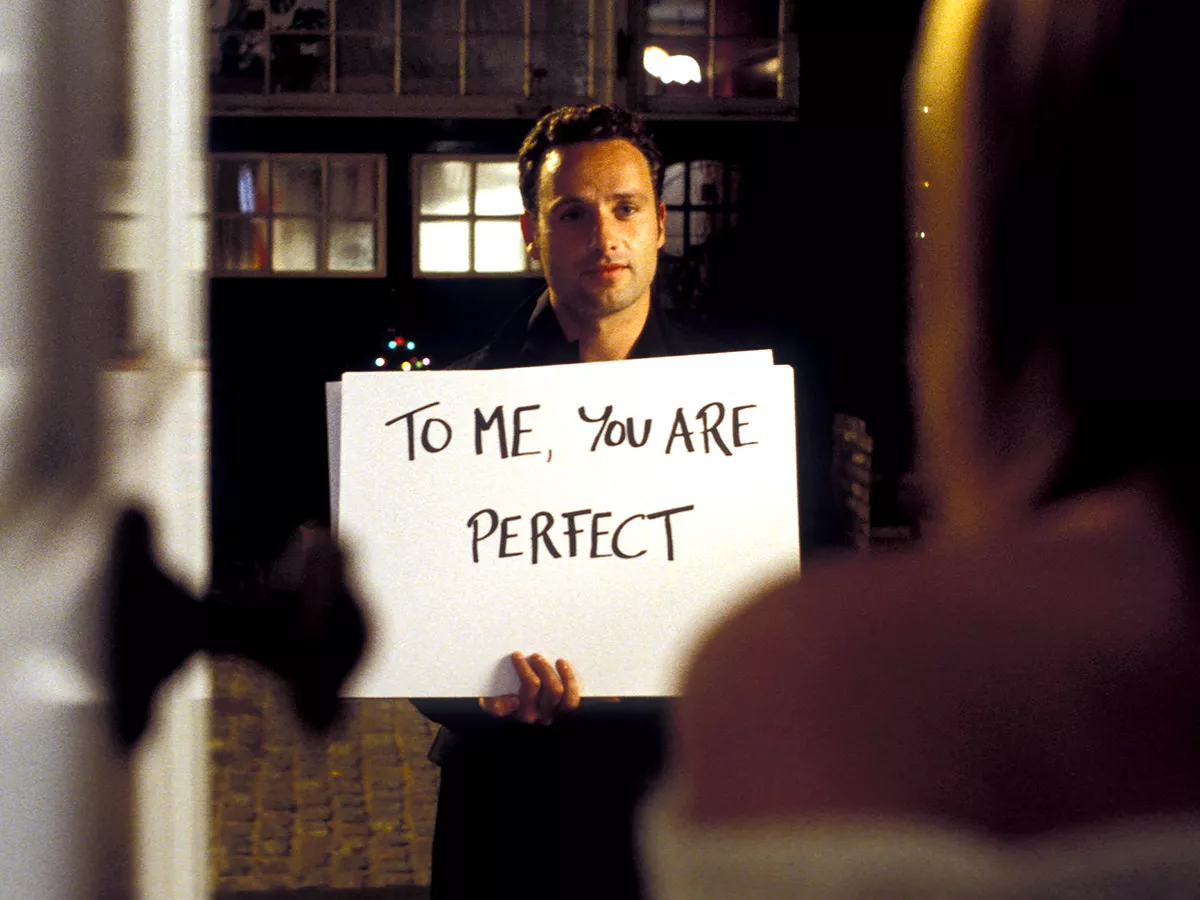 A scene from Love Actually