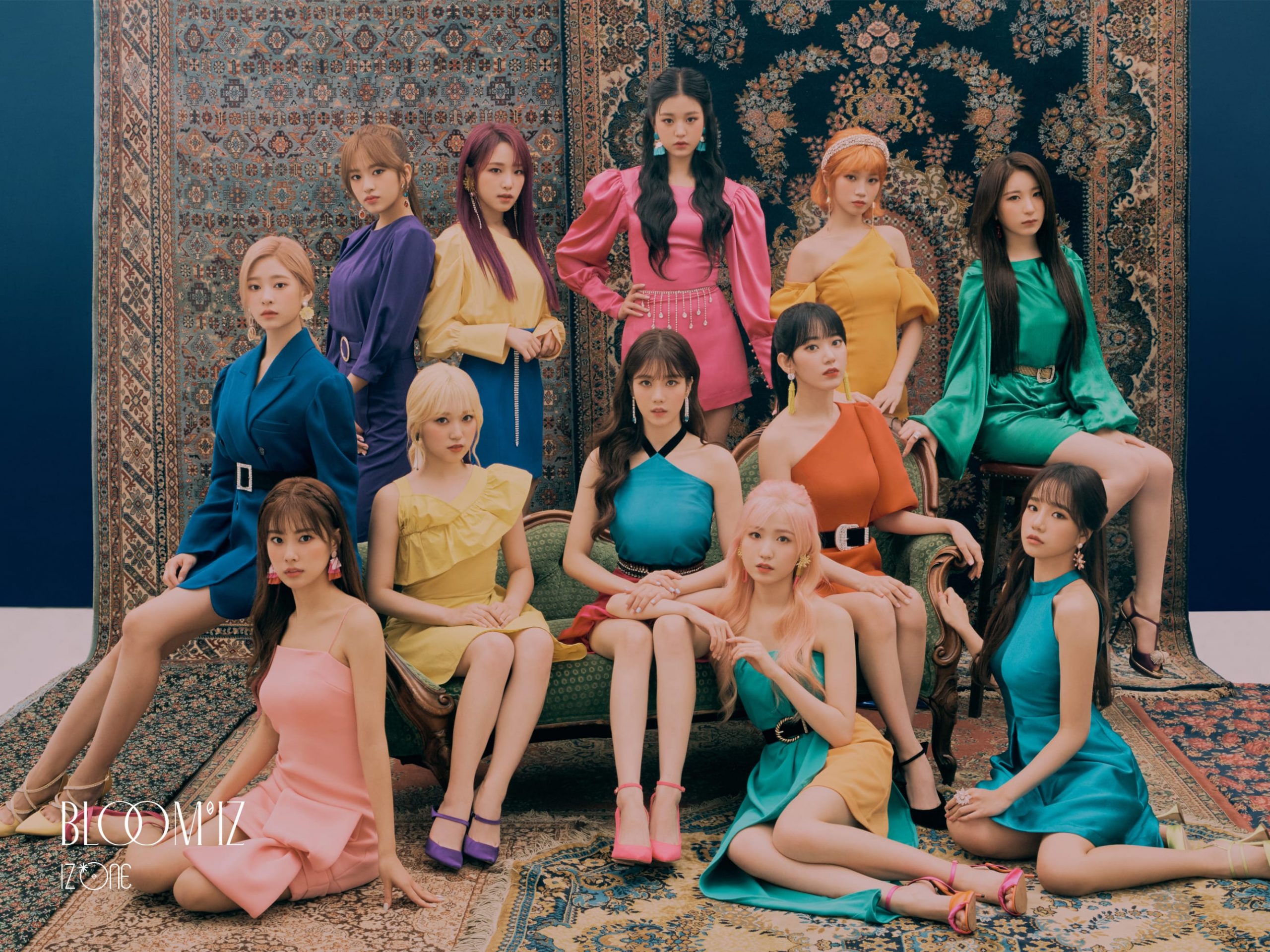 This is a picture of IZ*ONE