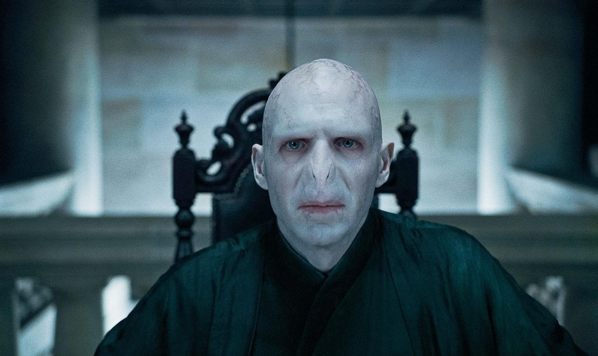Ralph Fiennes as Lord Voldemort