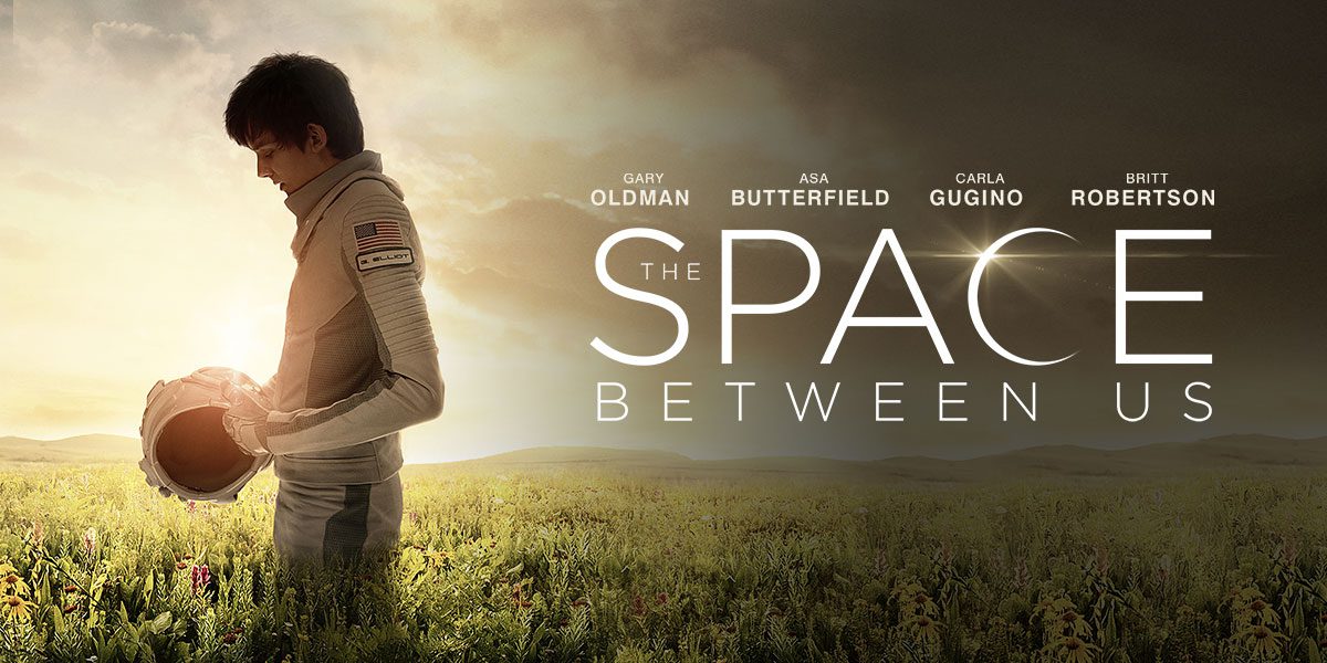 "The Space Between Us" poster
