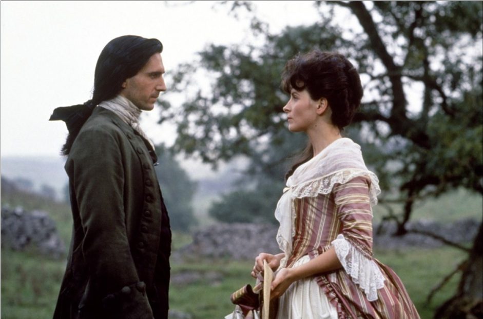 Ralph Fiennes as Heathcliff in Wuthering Heights