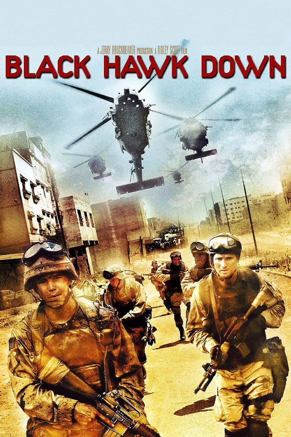 Black hawk Down movie poster