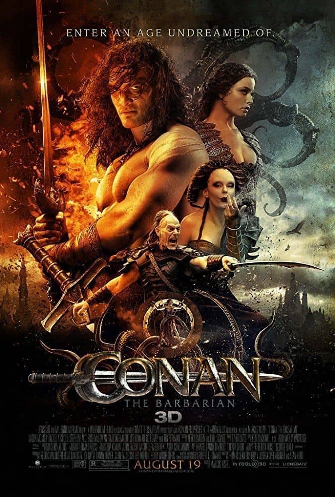 Conan the Barbarian movie poster