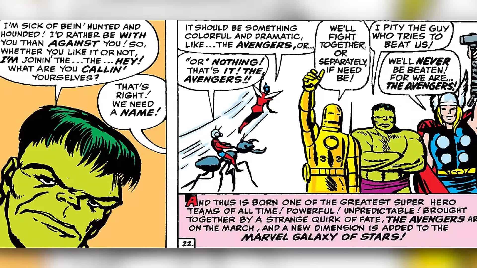 Avengers in comics