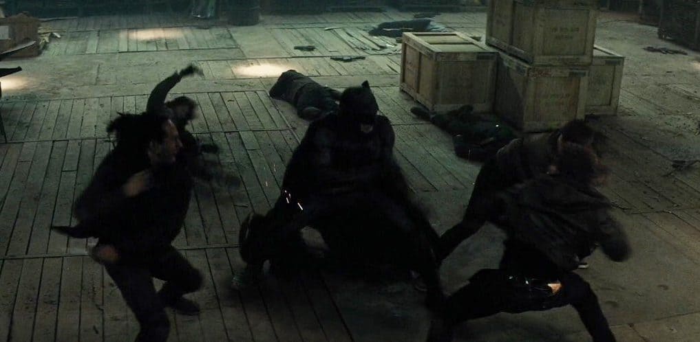 Batman v Superman Warehouse Scene