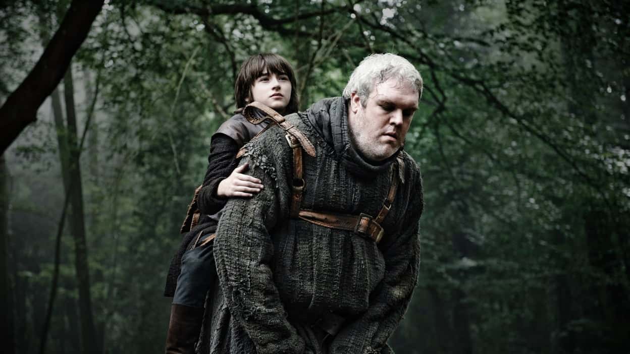 Bran and Hodor - Game of Thrones