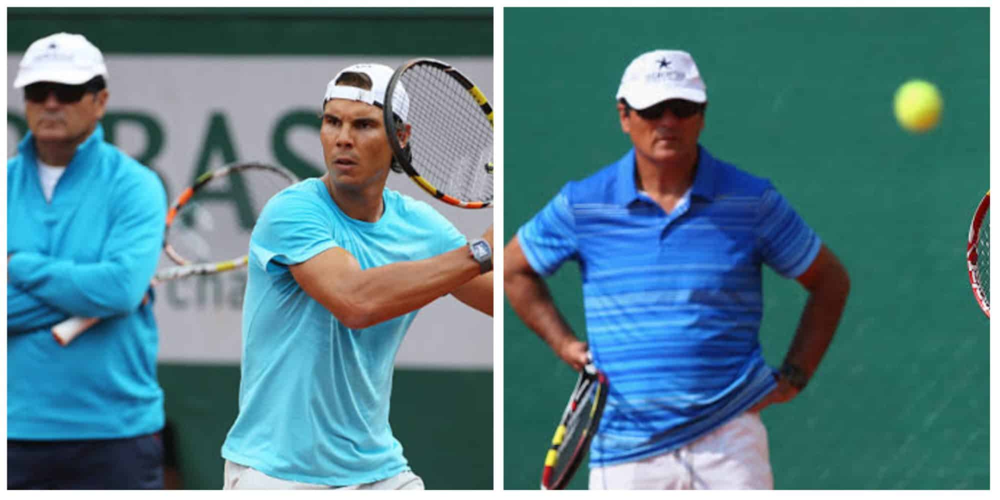 Rafael Nadal and Toni Nadal (Credit: Google)