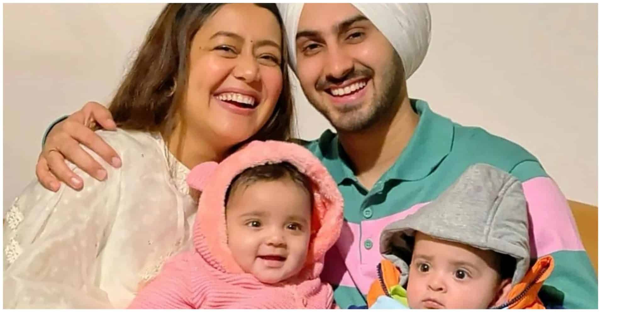 Neha Kakkar Cute Family (Credit: Instagram)