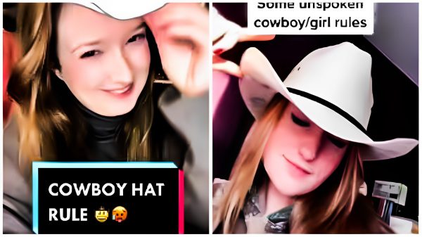 Cowboy hat tiktok trend