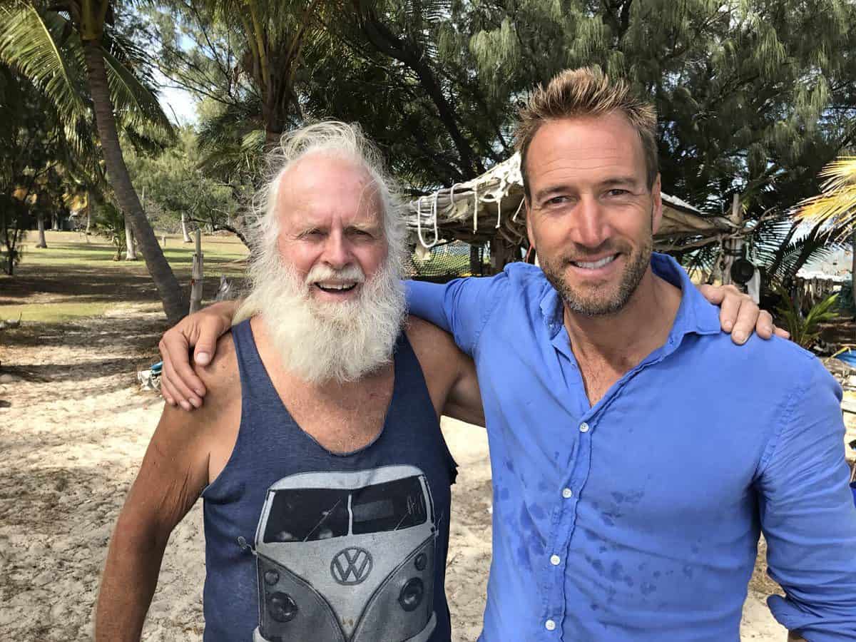 Ben fogle with his dad