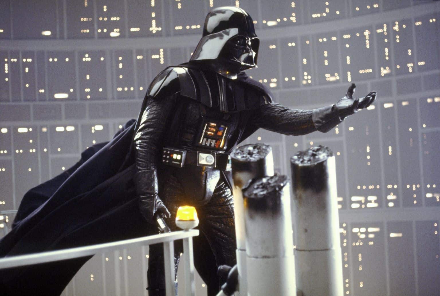 David Prowse as Darth Vader in Star Wars Episode V - The Empire Strikes Back 