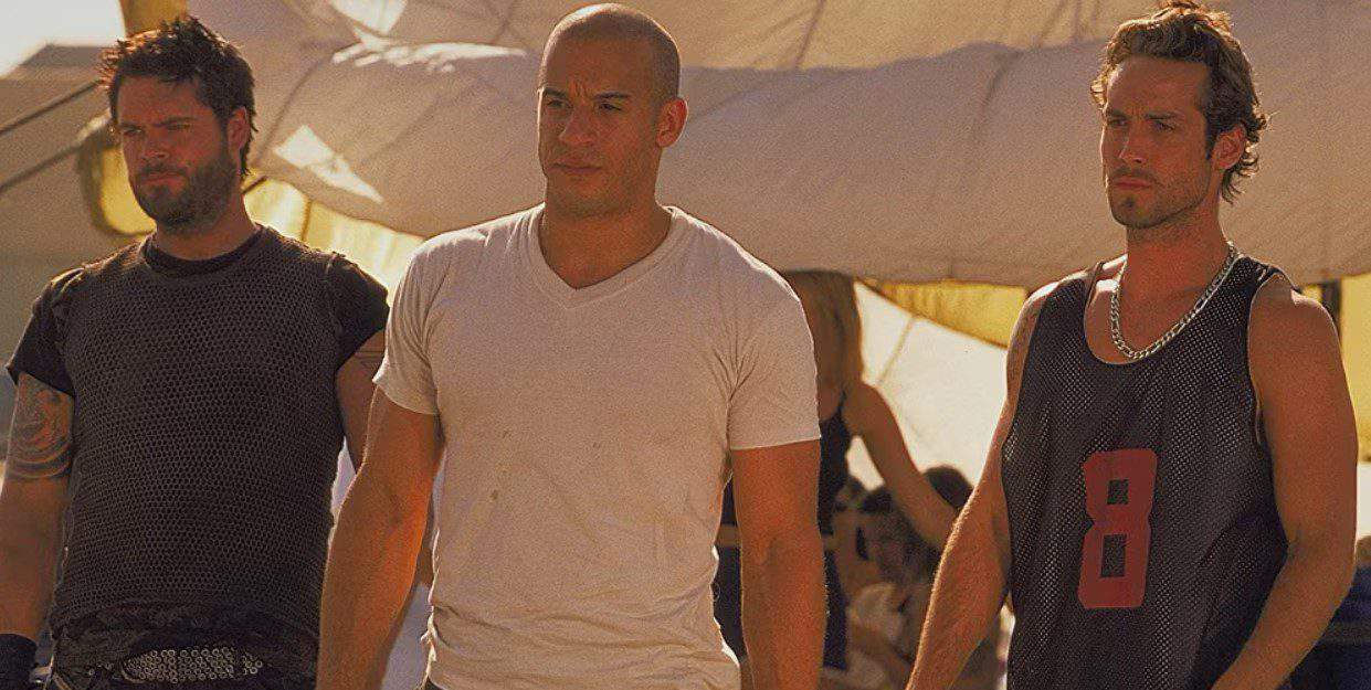 Dom and Leon in Fast and the Furious