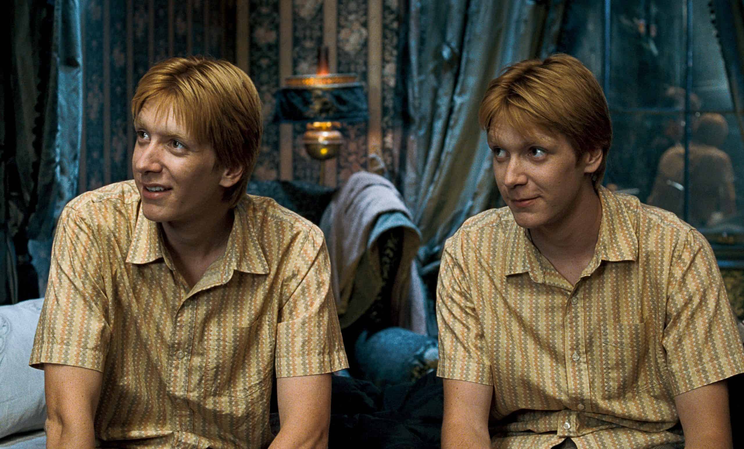 Fred and George at grimmaul