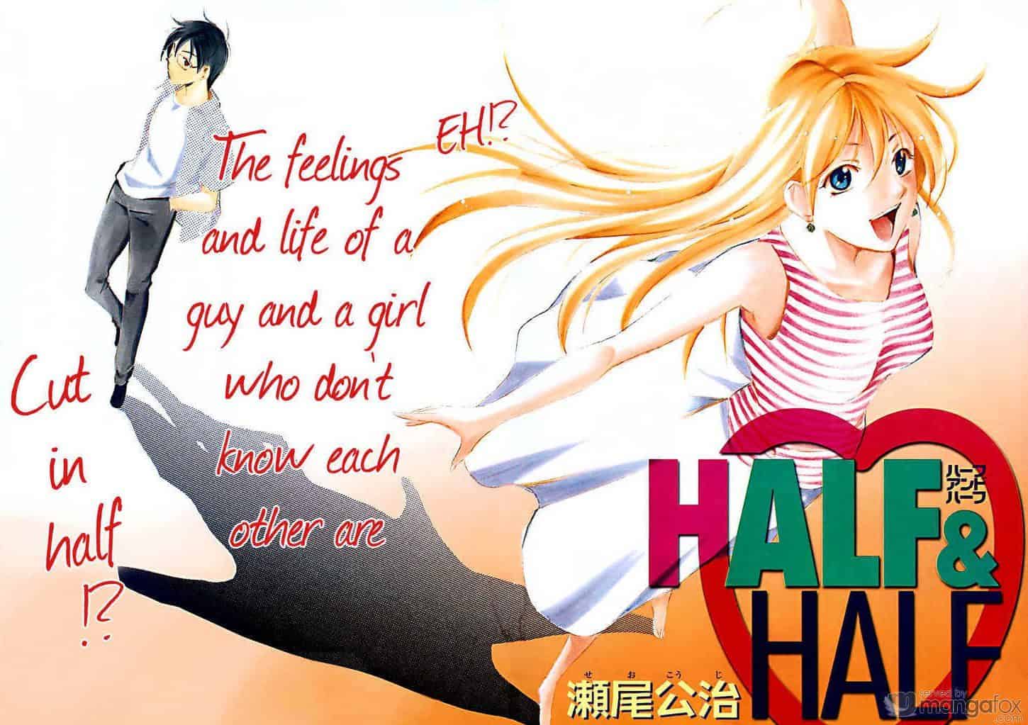 Half &amp; Half Manga cover panel