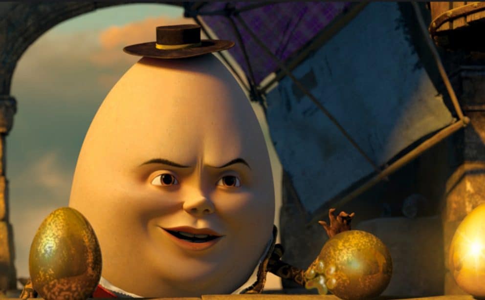 What Happened To Humpty Dumpty In Puss In Boots