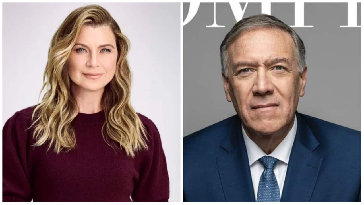 Is Ellen Pompeo related to Mike Pompeo