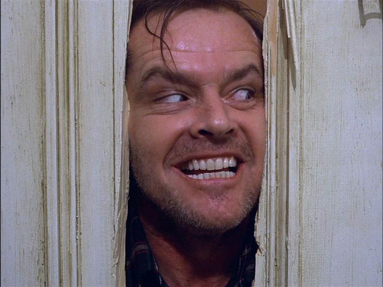 Jack Nicholson in The Shining 