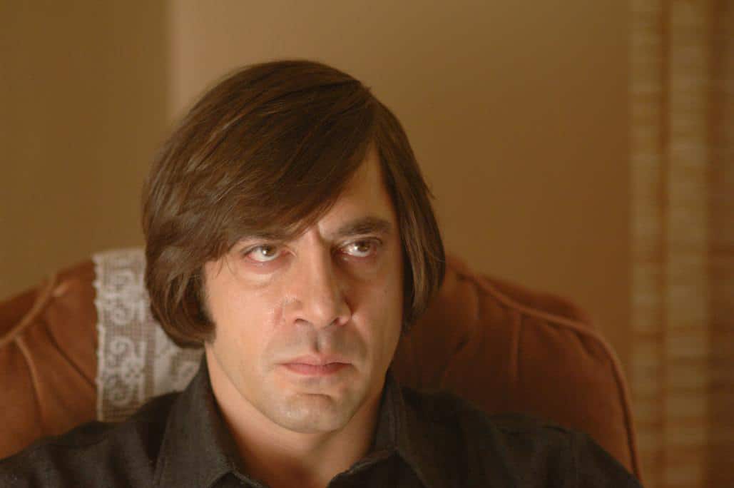 Javier Bardem in No Country for Old Men 