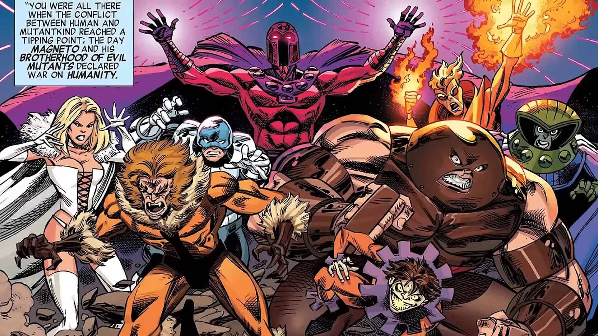 Magnetos evil Mutant team
