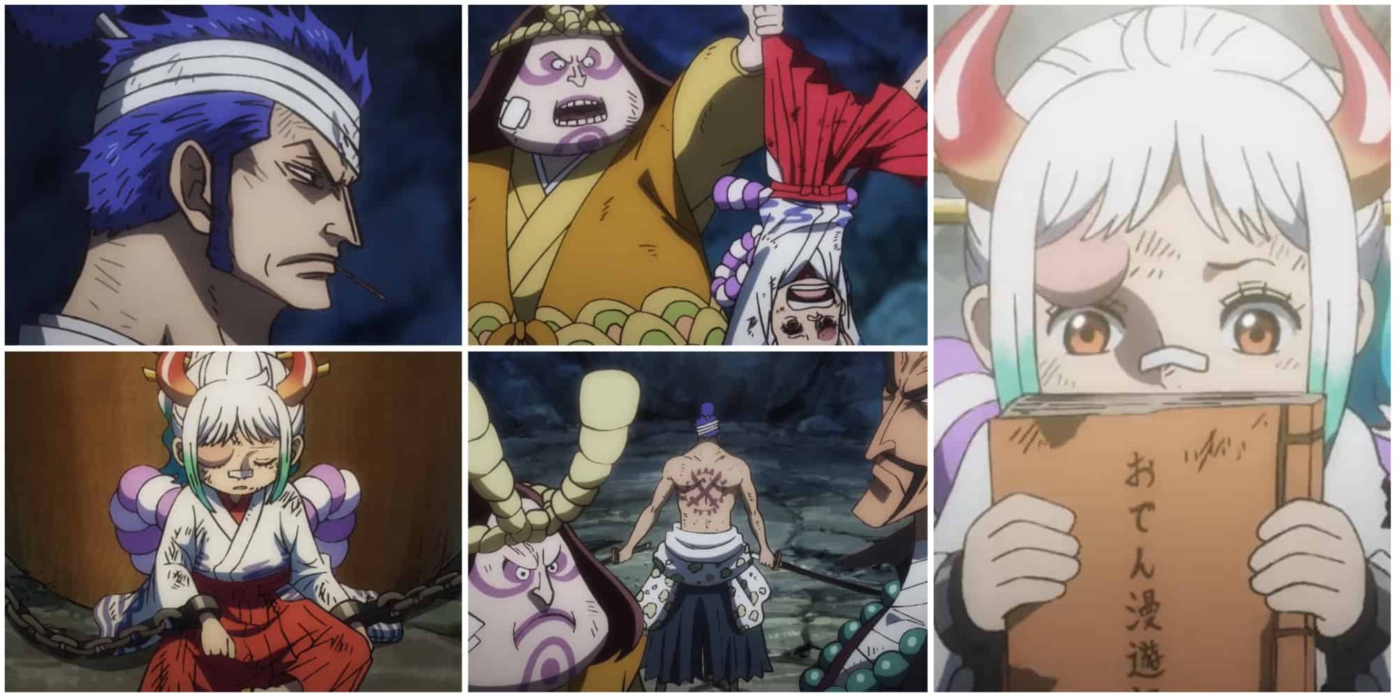 One Piece Episode 1049: Momo shows astonishing courage & transforms into a  giant dragon