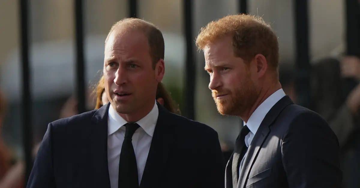 Prince Harry and his brother William