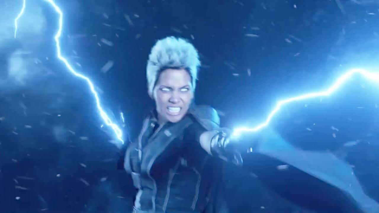 Storm lighting in X-Men