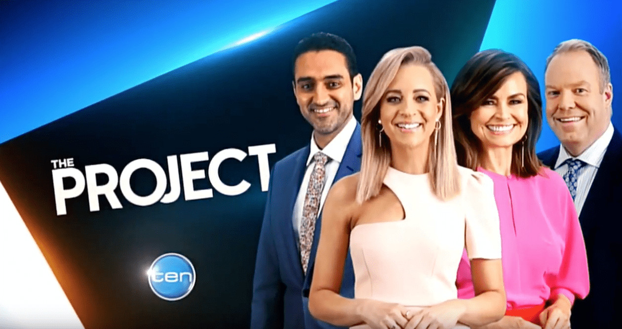 The hosting cast of the show Project 