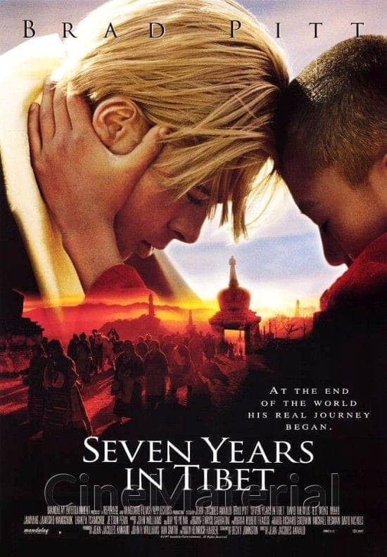 Seven Years in Tibet starring Brad Pitt