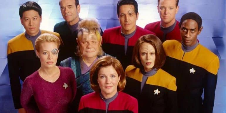 star trek voyager when does kes leave