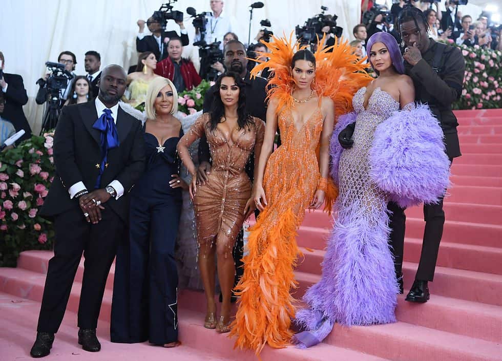 The Kardashian family at the met gala 2019