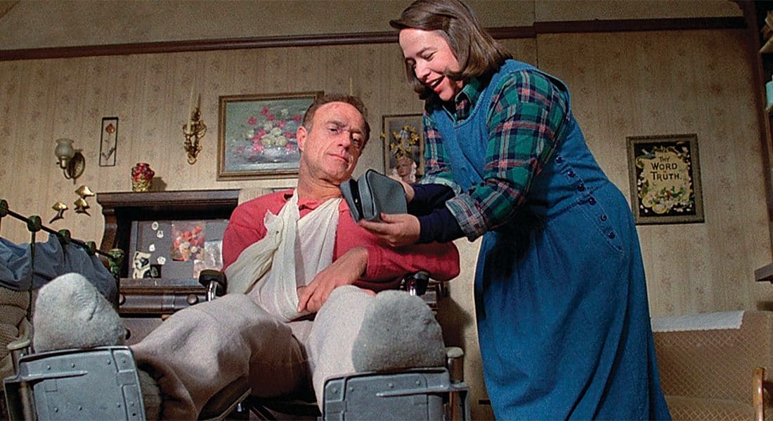 A scene from Misery