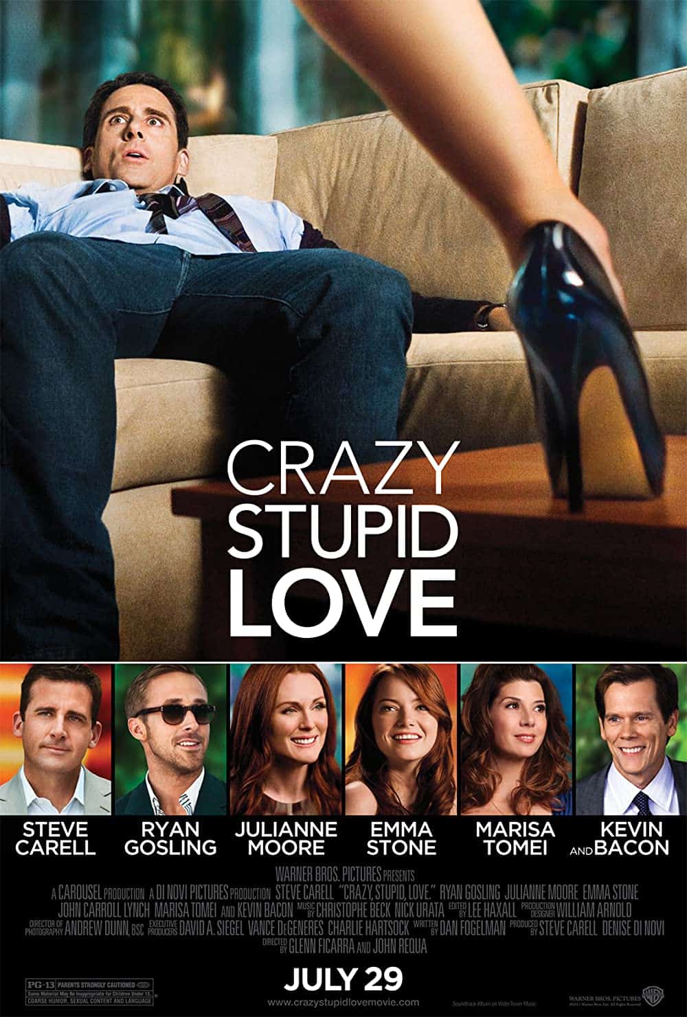 Crazy, Stupid, Love. (2011) Movie Poster