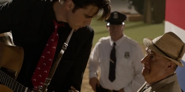 Elvis Presley With Parker From Elvis (2022)