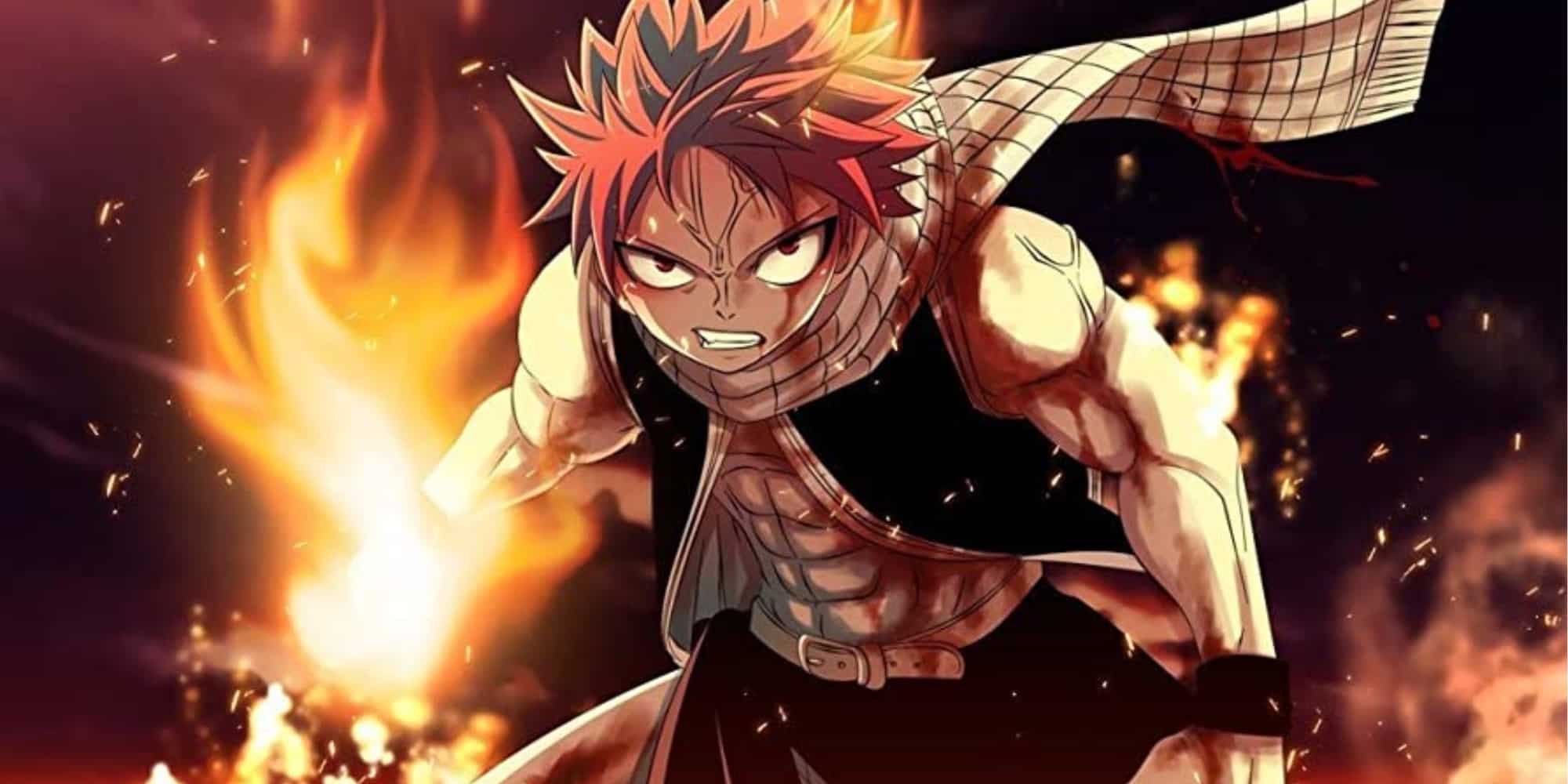 Snapshot of Natsu from Fairy Tail 100 Years Quest
