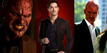 Lucifer portrayed by Tom Ellis in Netflix series