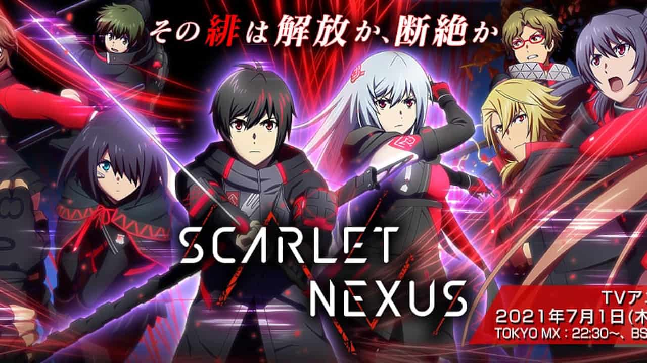 This is the title reveal of the series Scarlet Nexus